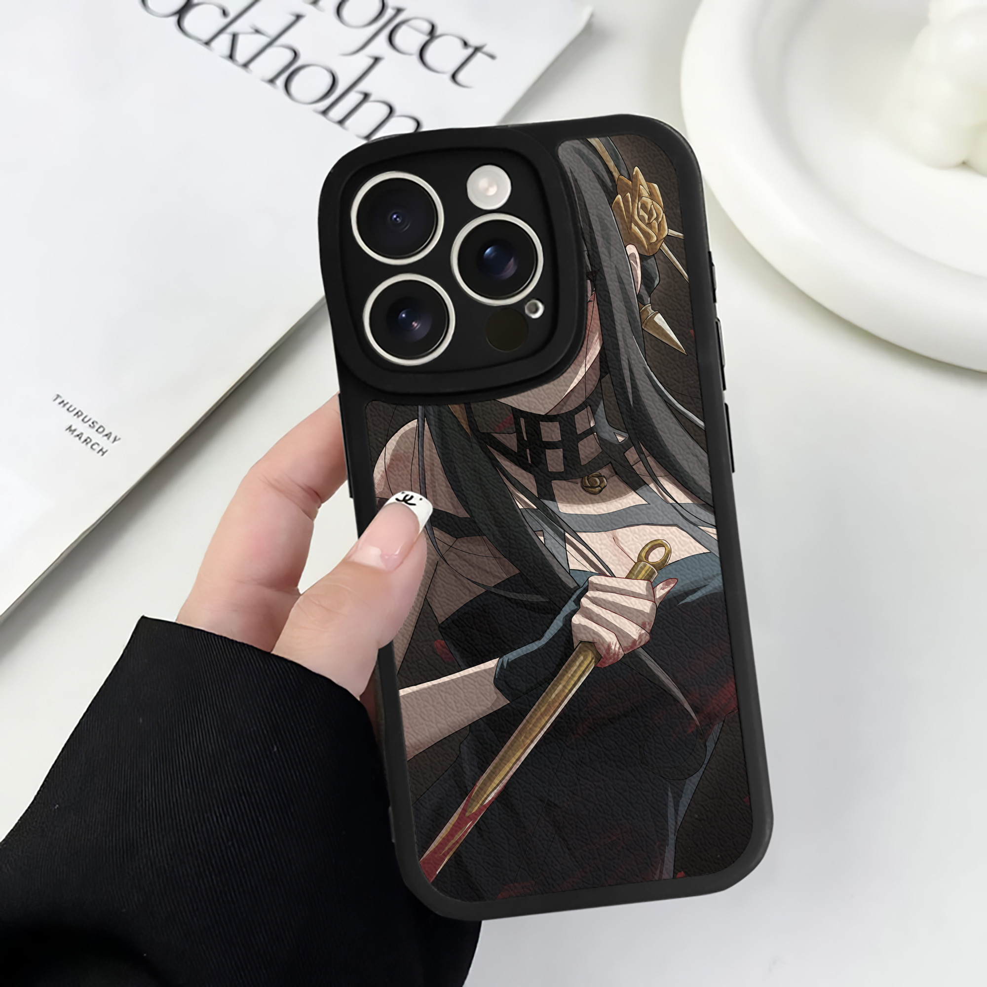 （画像用） SPY×FAMILY间谍家家酒 【iPhone 16シリーズ対応】シリコンスマホケース（レザー調） 材質：シリコン